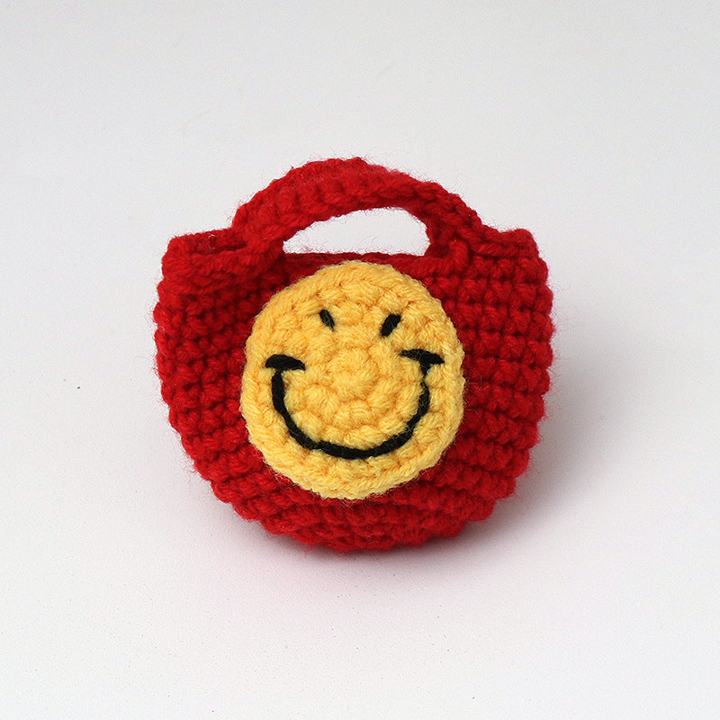 Hand crocheted Protective Case For Airpods Suitable for iPhone Airpods 1/2/3 Earphone Bag Earphone Anti-fall Protective Case