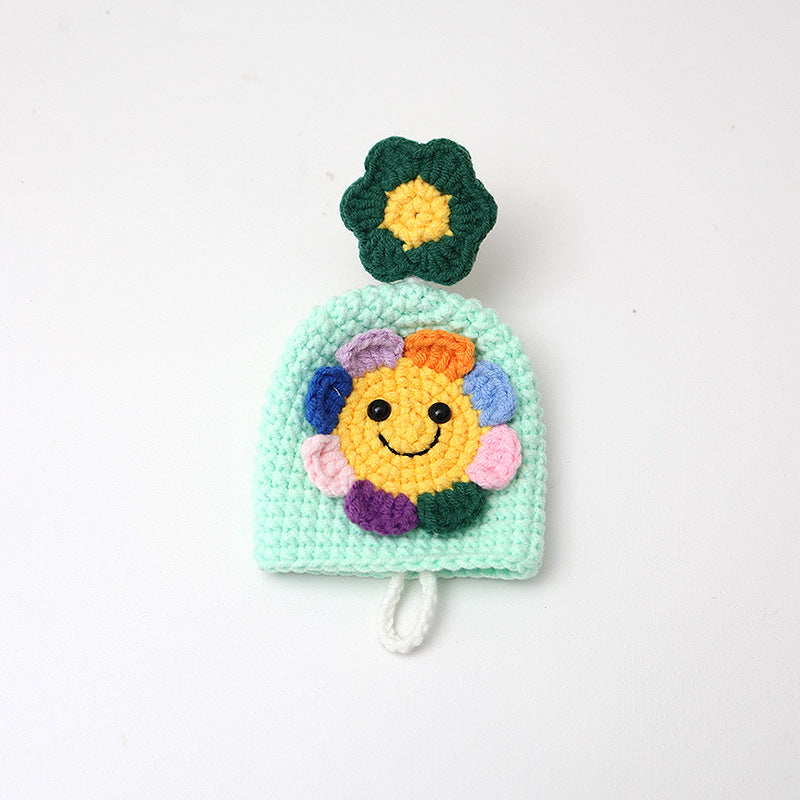 ( Key Chain ) Simulation Food Key Chain Ring Woven Fries Burger Pendant Backpack Accessories