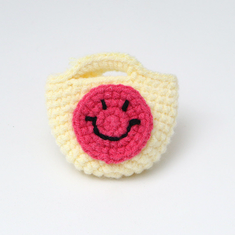 Hand crocheted Protective Case For Airpods Suitable for iPhone Airpods 1/2/3 Earphone Bag Earphone Anti-fall Protective Case