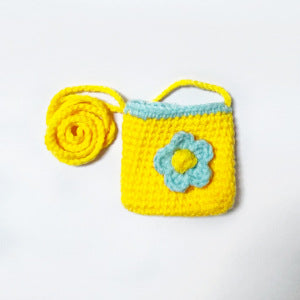 ( Key Chain ) Simulation Food Key Chain Ring Woven Fries Burger Pendant Backpack Accessories