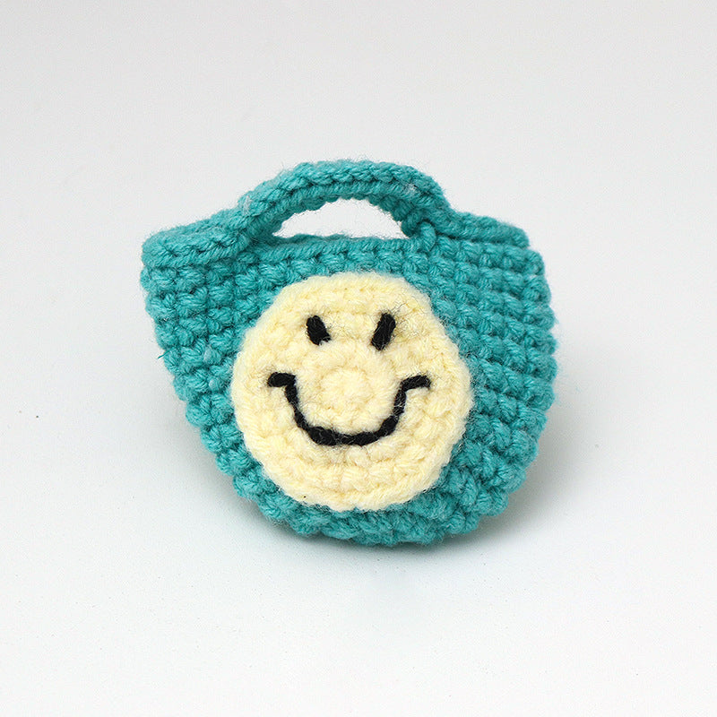 Hand crocheted Protective Case For Airpods Suitable for iPhone Airpods 1/2/3 Earphone Bag Earphone Anti-fall Protective Case