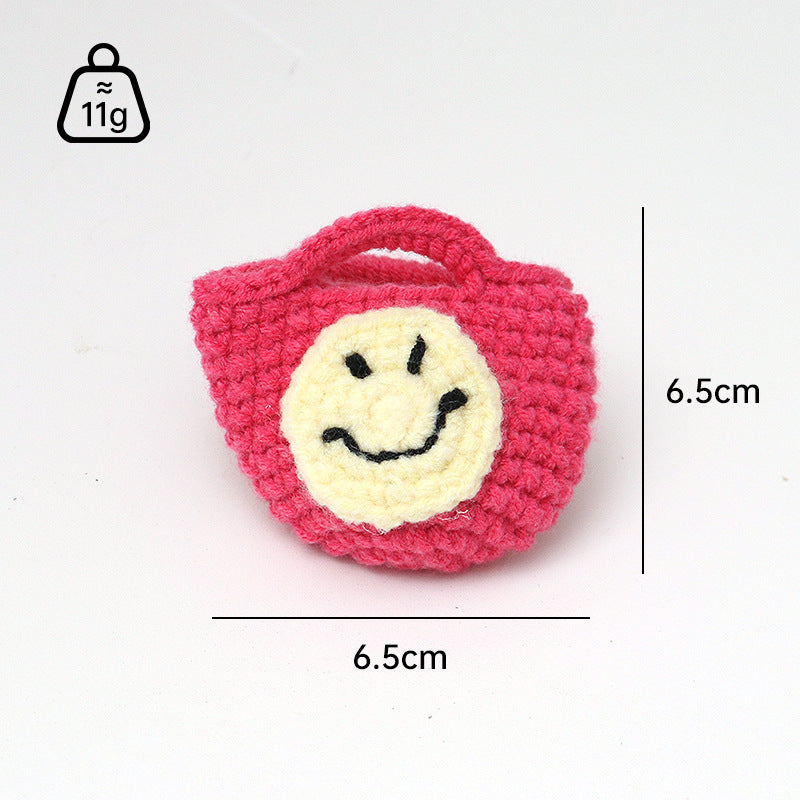 Hand crocheted Protective Case For Airpods Suitable for iPhone Airpods 1/2/3 Earphone Bag Earphone Anti-fall Protective Case